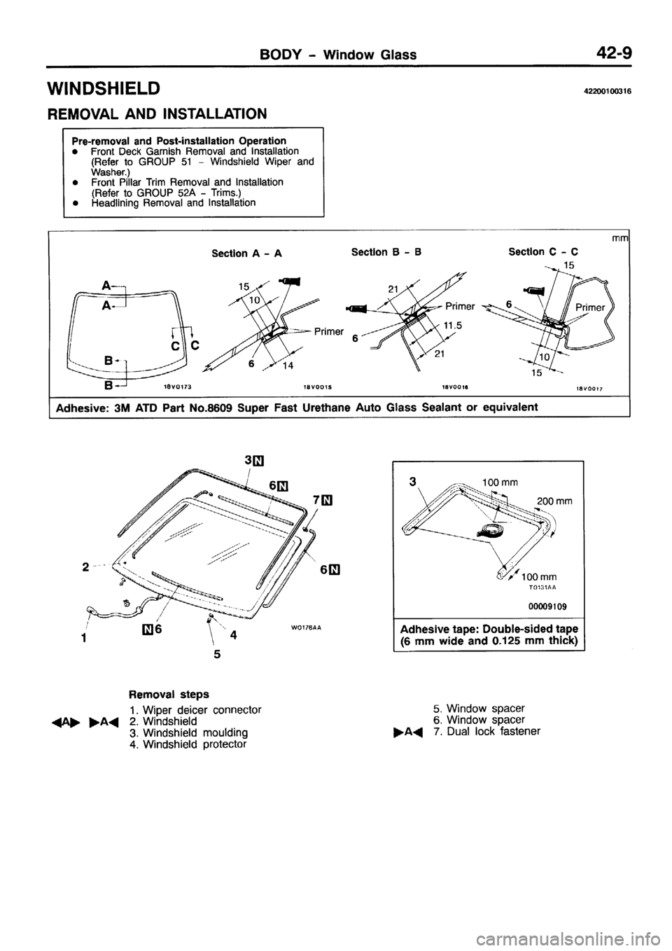 MITSUBISHI PAJERO SPORT 1999  Workshop Manual 