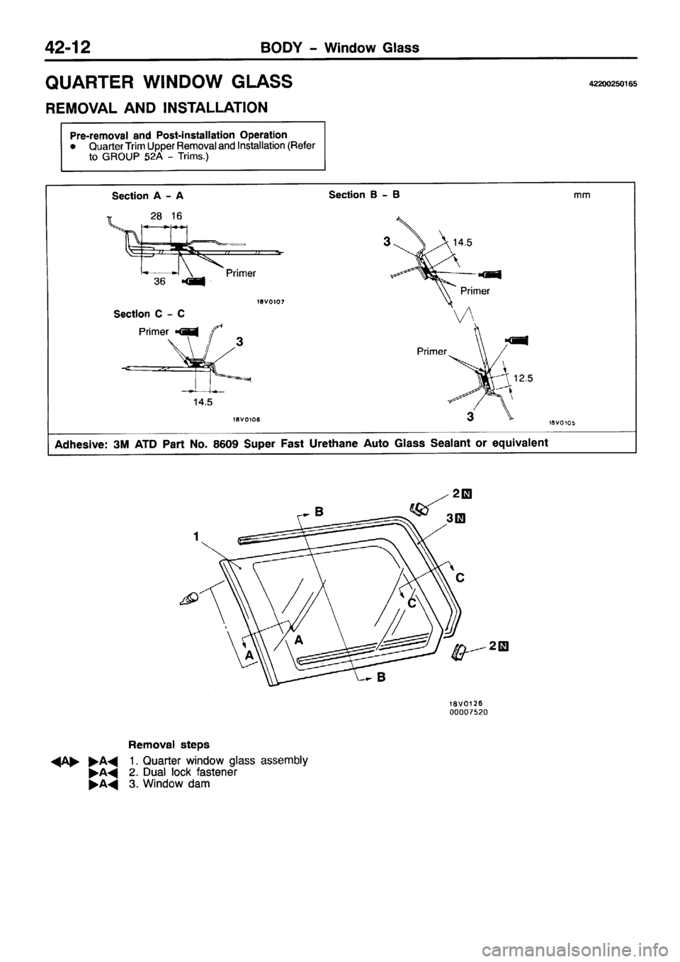 MITSUBISHI PAJERO SPORT 1999  Workshop Manual 