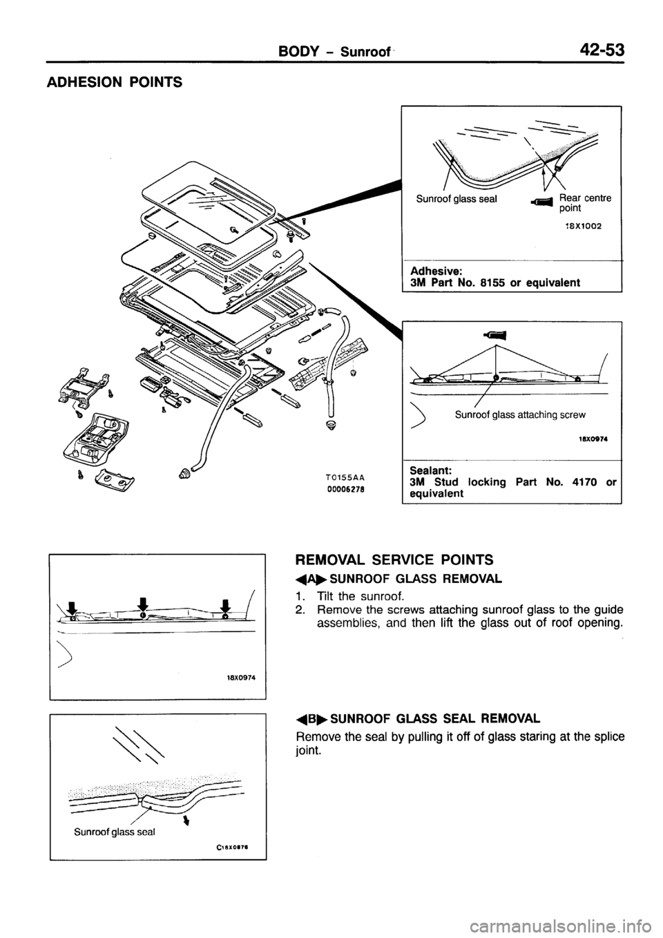 MITSUBISHI PAJERO SPORT 1999  Workshop Manual 