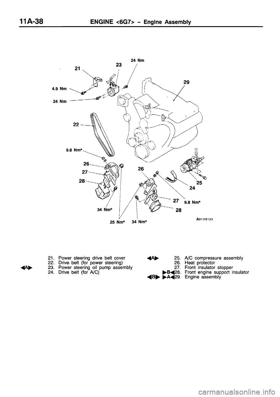 MITSUBISHI PAJERO SPORT 1999  Workshop Manual 