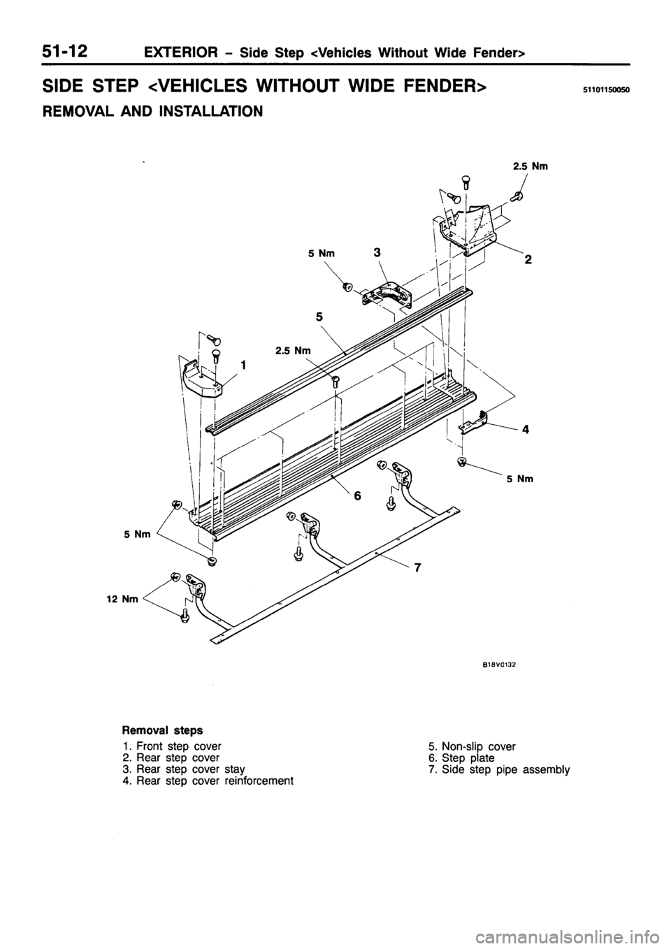 MITSUBISHI PAJERO SPORT 1999  Workshop Manual 