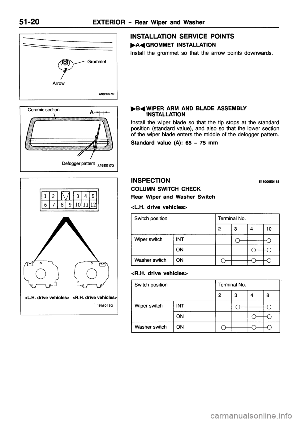 MITSUBISHI PAJERO SPORT 1999  Workshop Manual 