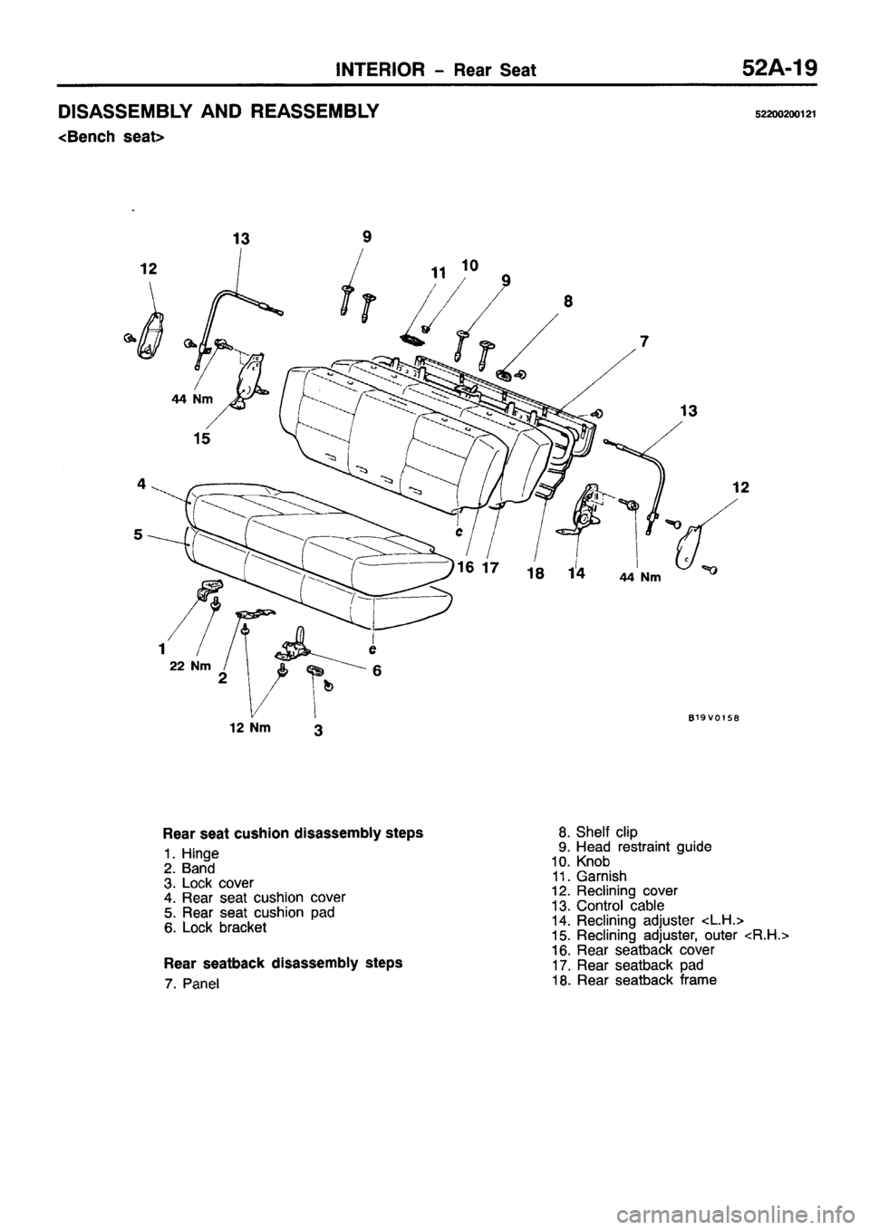MITSUBISHI PAJERO SPORT 1999  Workshop Manual 