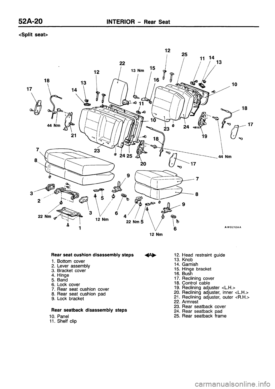 MITSUBISHI PAJERO SPORT 1999  Workshop Manual 