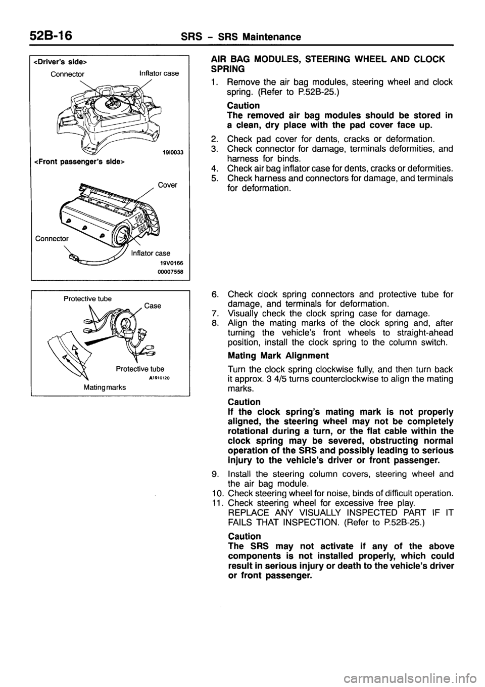 MITSUBISHI PAJERO SPORT 1999  Workshop Manual 