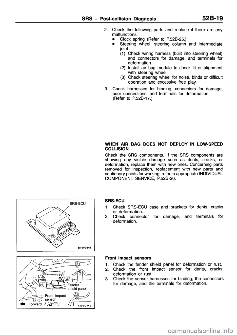 MITSUBISHI PAJERO SPORT 1999  Workshop Manual 