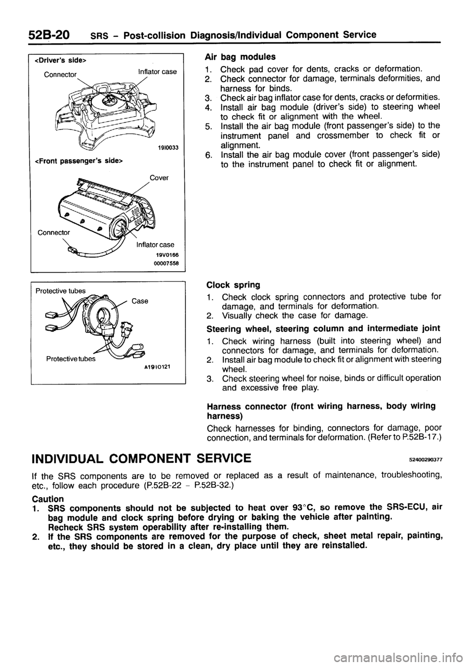 MITSUBISHI PAJERO SPORT 1999  Workshop Manual 
