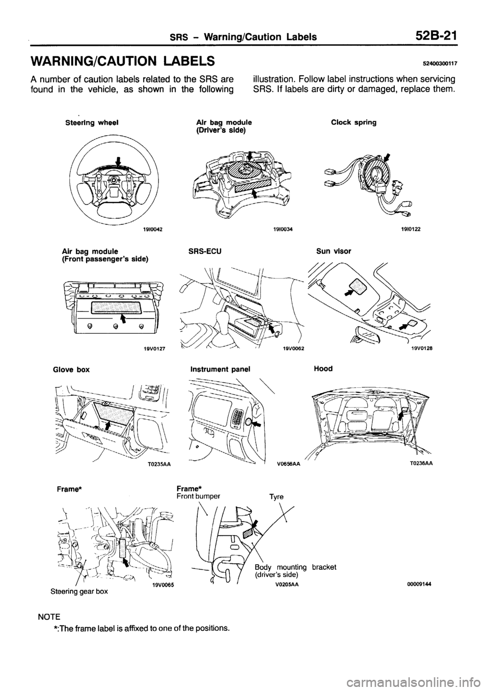 MITSUBISHI PAJERO SPORT 1999  Workshop Manual 
