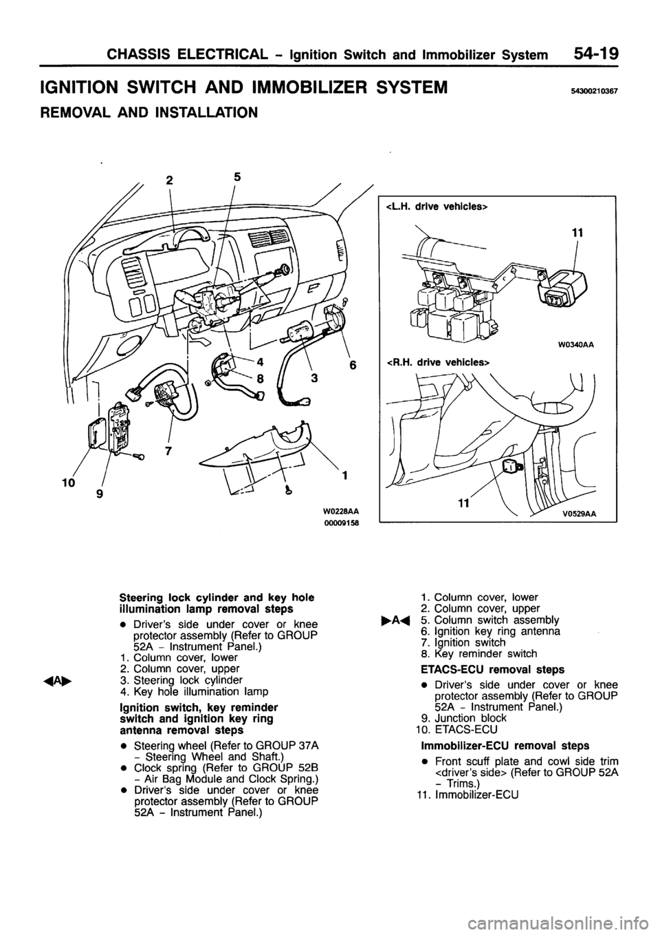 MITSUBISHI PAJERO SPORT 1999  Workshop Manual 