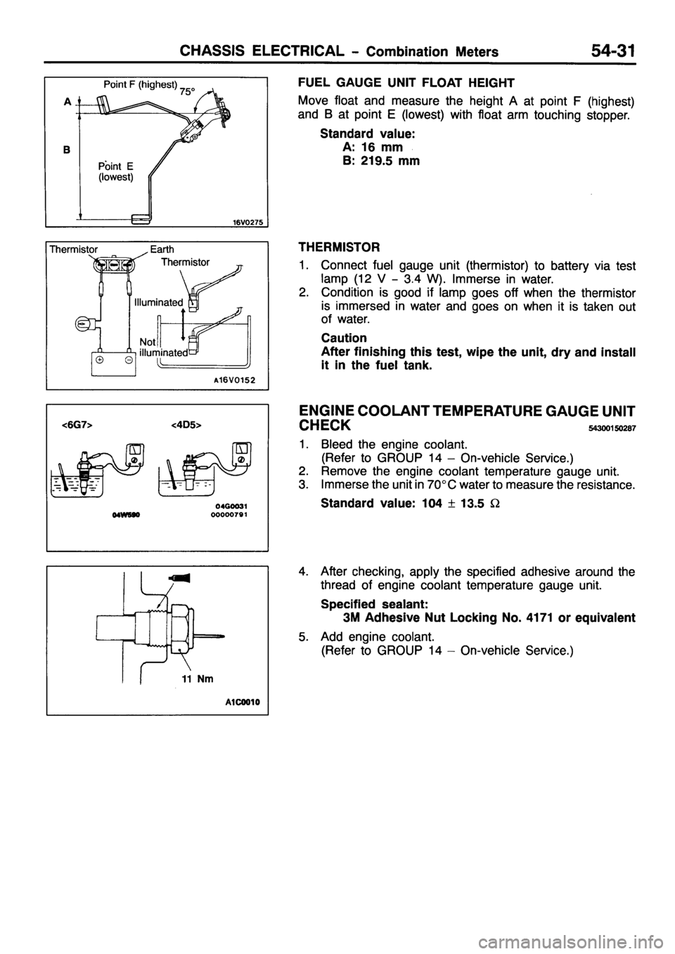 MITSUBISHI PAJERO SPORT 1999  Workshop Manual 