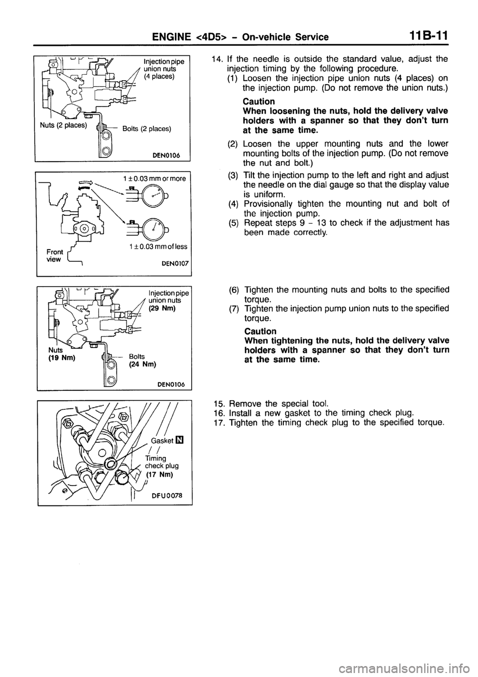 MITSUBISHI PAJERO SPORT 1999  Workshop Manual 