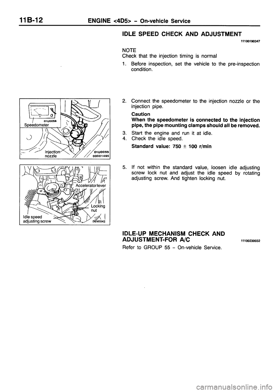 MITSUBISHI PAJERO SPORT 1999  Workshop Manual 