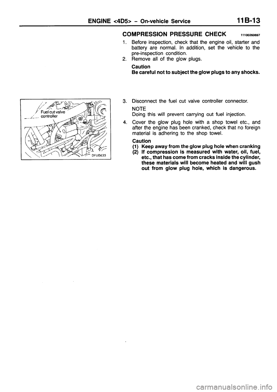MITSUBISHI PAJERO SPORT 1999  Workshop Manual 