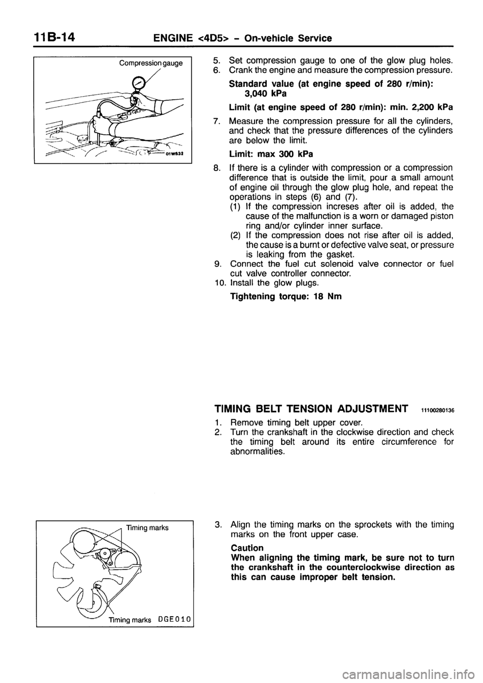 MITSUBISHI PAJERO SPORT 1999  Workshop Manual 