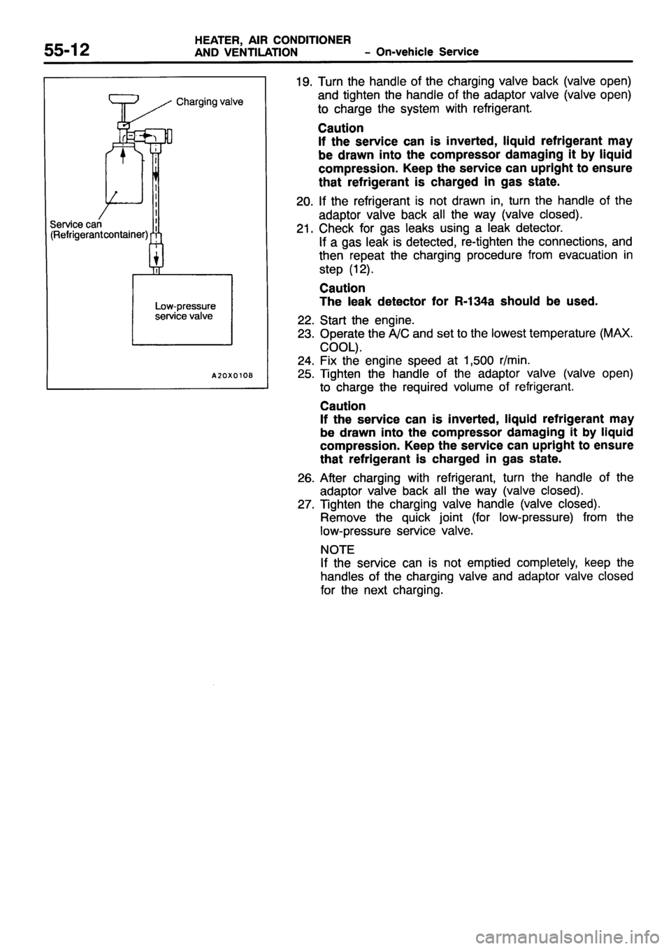 MITSUBISHI PAJERO SPORT 1999  Workshop Manual 