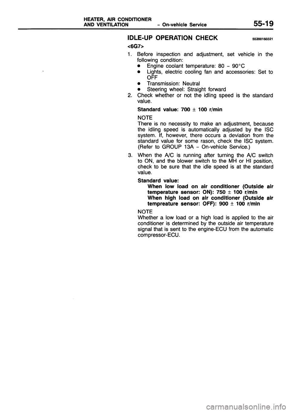 MITSUBISHI PAJERO SPORT 1999  Workshop Manual 