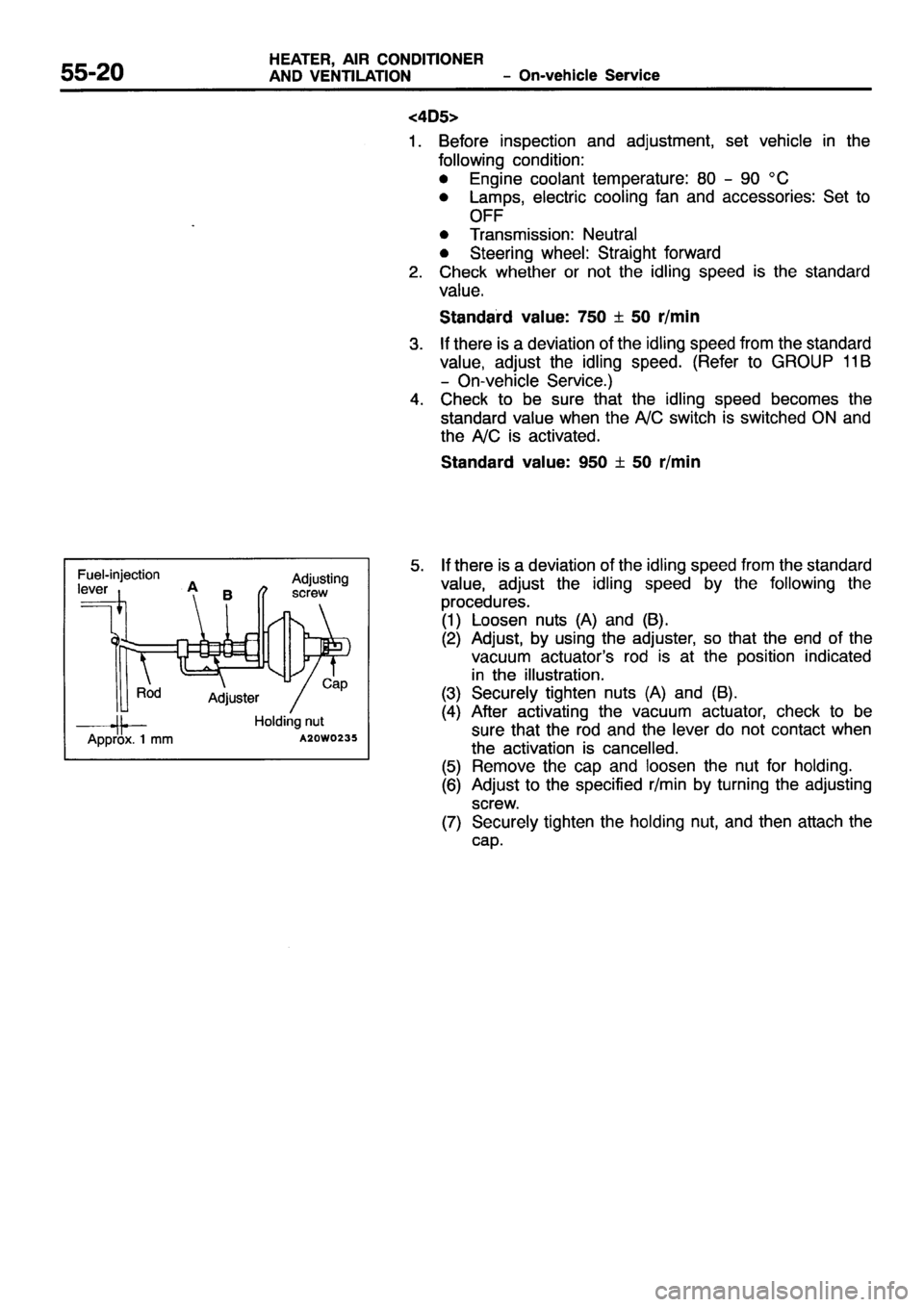 MITSUBISHI PAJERO SPORT 1999  Workshop Manual 