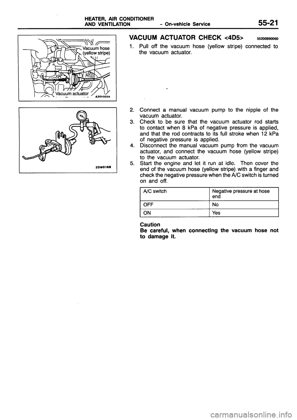 MITSUBISHI PAJERO SPORT 1999  Workshop Manual 