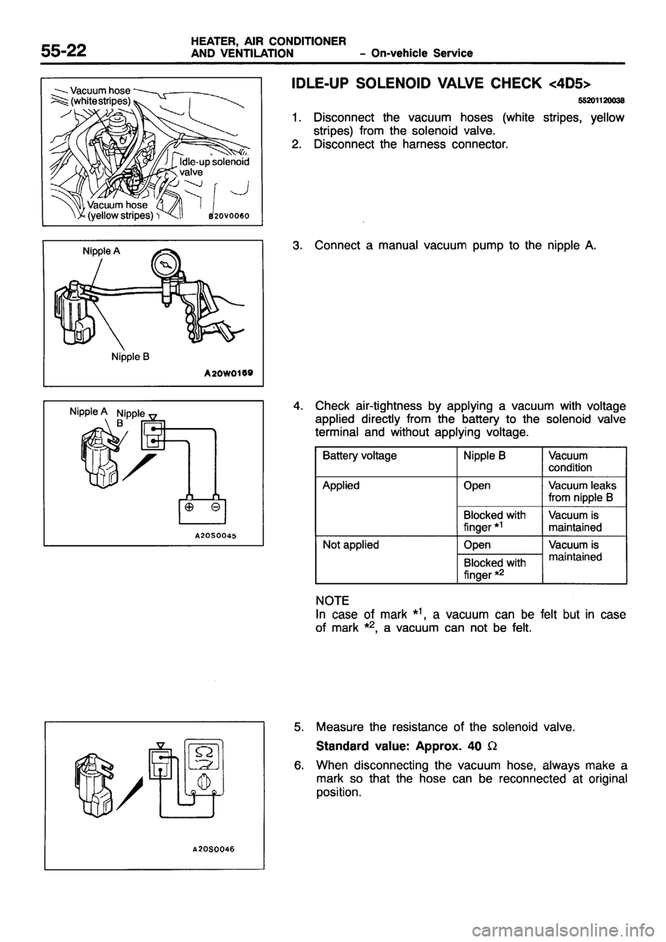 MITSUBISHI PAJERO SPORT 1999  Workshop Manual 