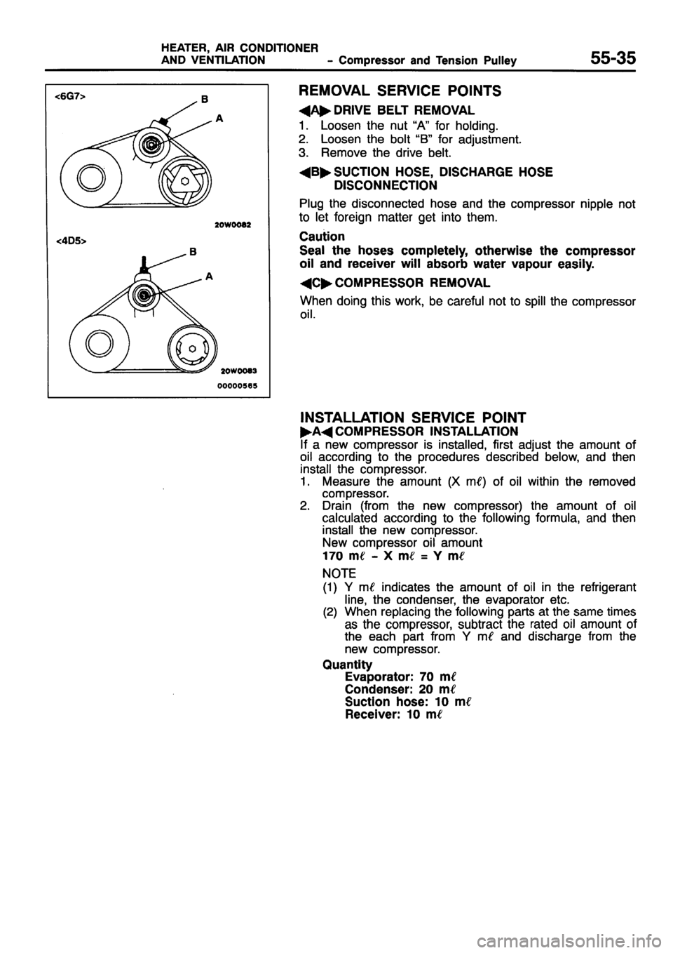 MITSUBISHI PAJERO SPORT 1999  Workshop Manual 