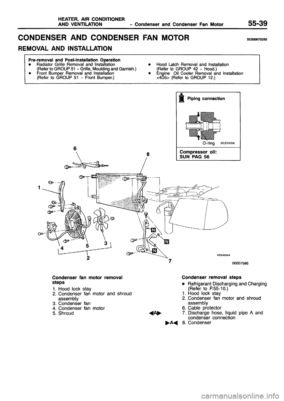 MITSUBISHI PAJERO SPORT 1999  Workshop Manual 