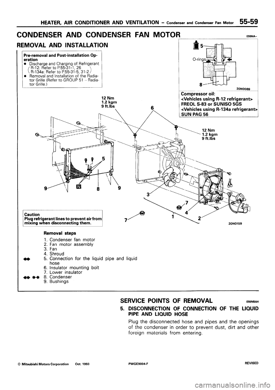MITSUBISHI SIGMA 1991  Workshop Manual 