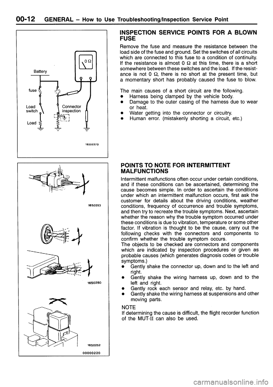 MITSUBISHI SIGMA 1997  Workshop  Service Repair Manual 