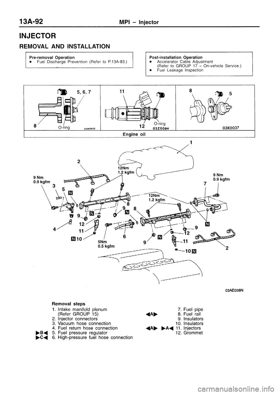 MITSUBISHI SIGMA 1997  Workshop  Service Repair Manual 