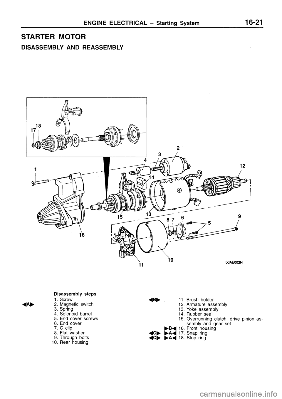 MITSUBISHI SIGMA 1997  Workshop  Service Repair Manual 
