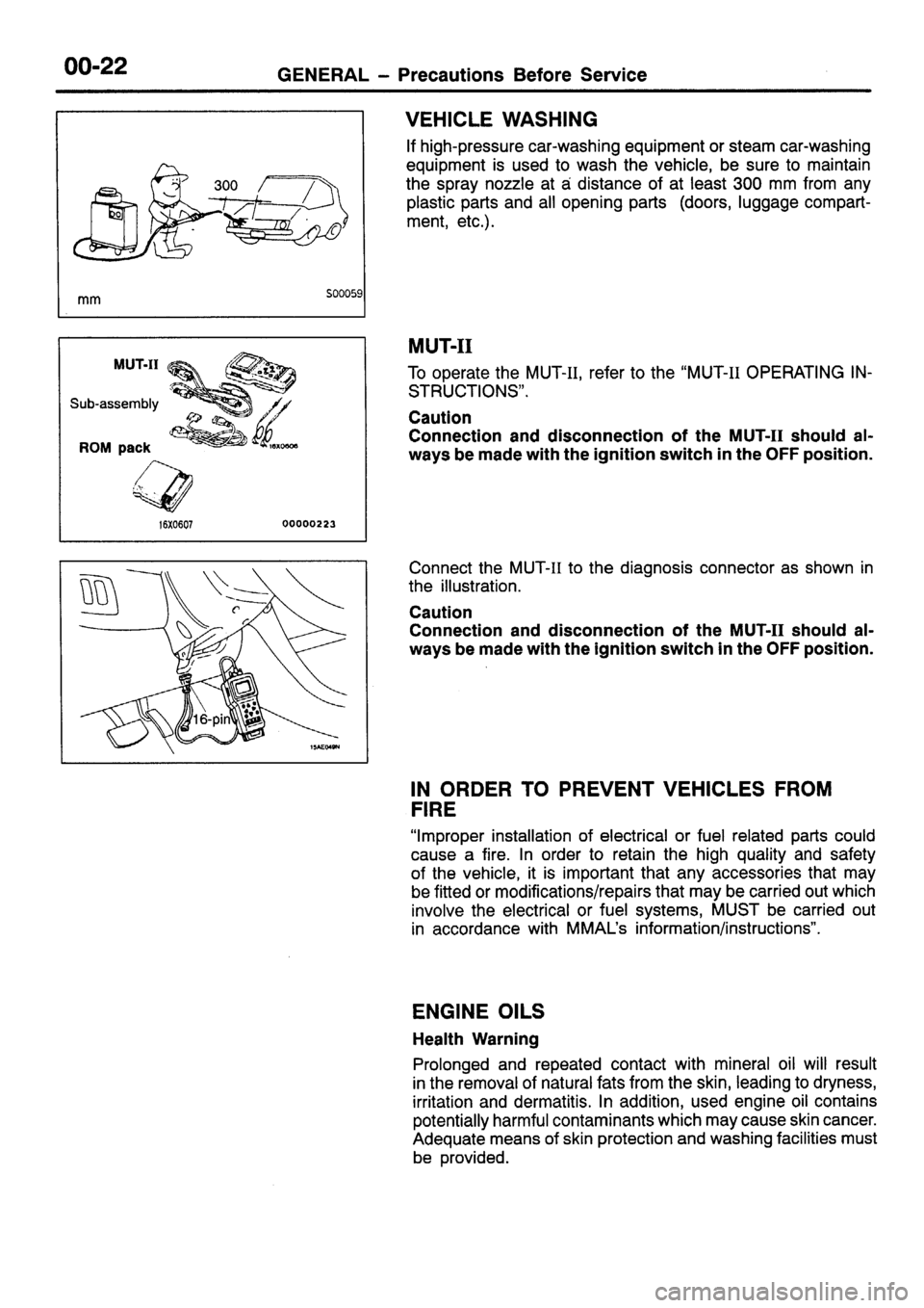 MITSUBISHI SIGMA 1997  Workshop  Service Repair Manual 