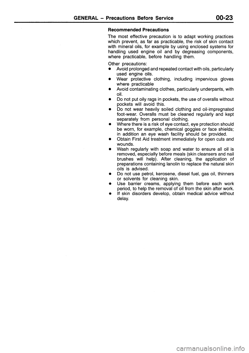 MITSUBISHI SIGMA 1997  Workshop  Service Repair Manual 