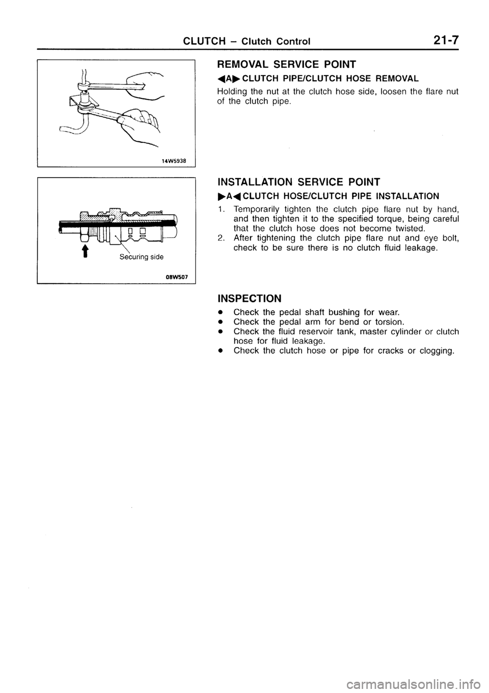 MITSUBISHI SIGMA 1997  Workshop  Service Repair Manual 