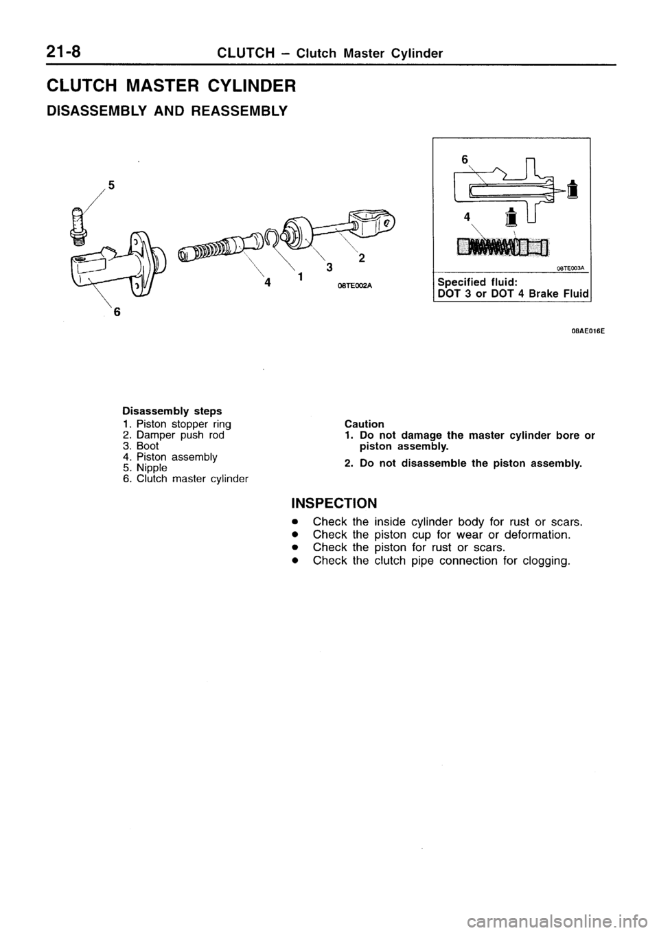 MITSUBISHI SIGMA 1997  Workshop  Service Repair Manual 