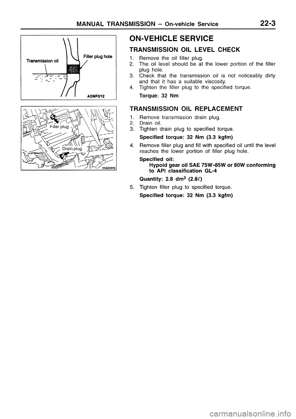 MITSUBISHI SIGMA 1997  Workshop  Service Repair Manual 