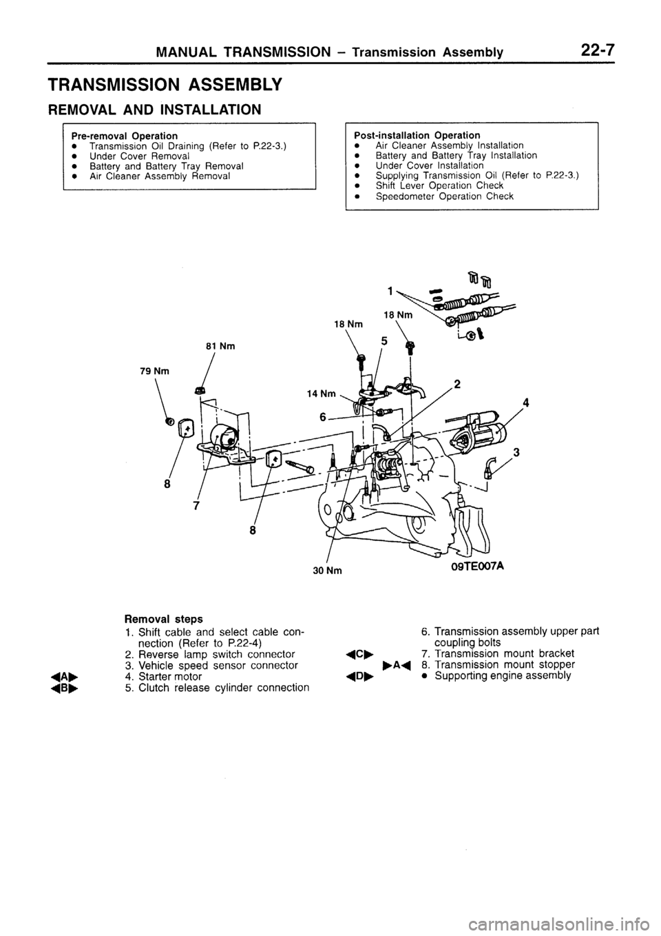 MITSUBISHI SIGMA 1997  Workshop  Service Repair Manual 