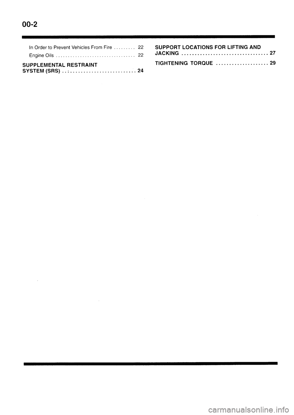 MITSUBISHI SIGMA 1997  Workshop  Service Repair Manual 