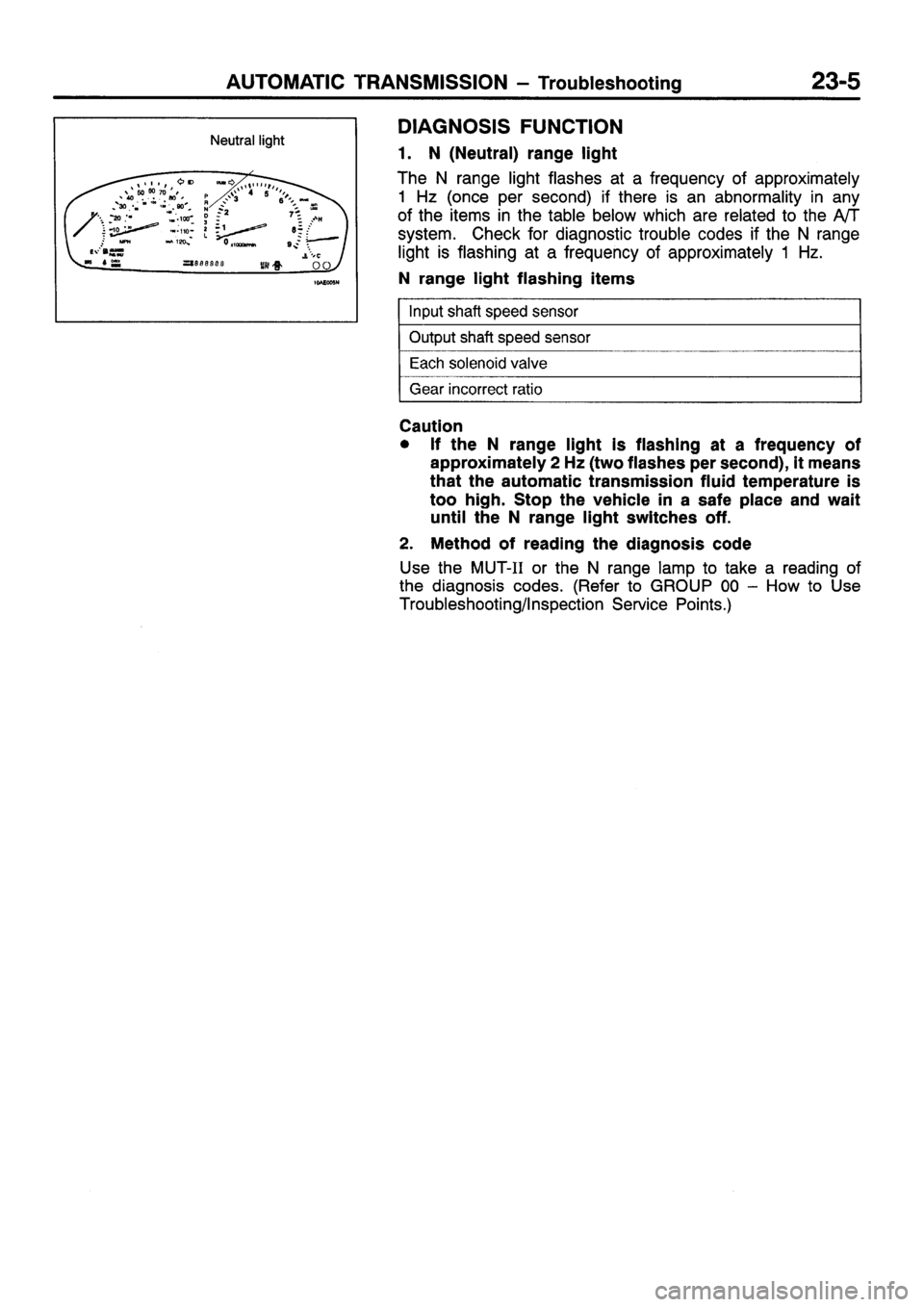 MITSUBISHI SIGMA 1997  Workshop  Service Repair Manual 