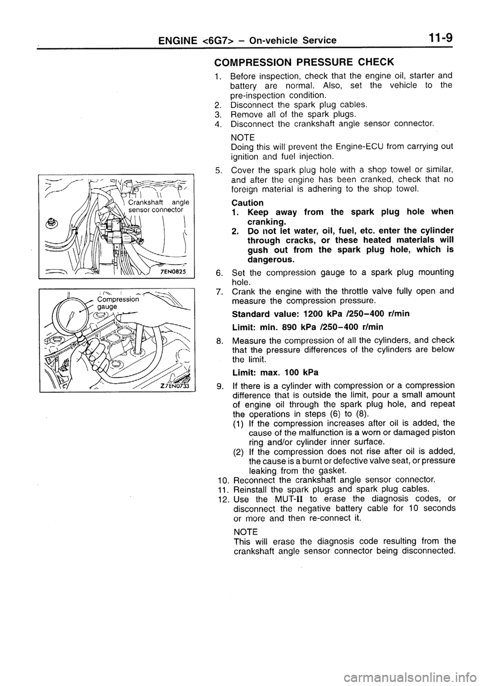 MITSUBISHI SIGMA 1997  Workshop  Service Repair Manual 