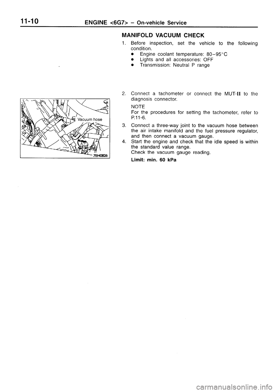 MITSUBISHI SIGMA 1997  Workshop  Service Repair Manual 