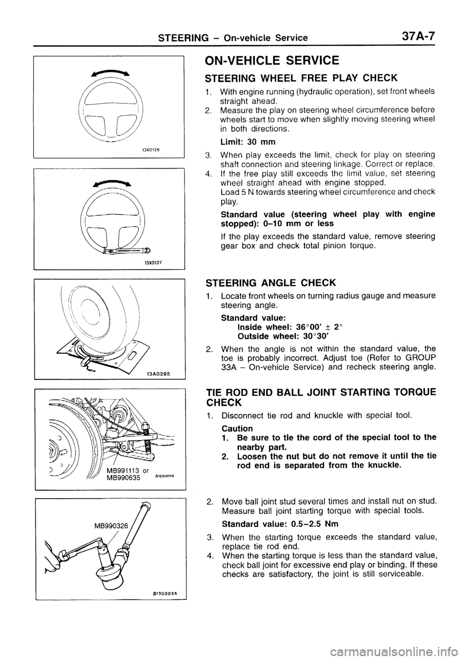 MITSUBISHI SIGMA 1997  Workshop  Service Repair Manual 