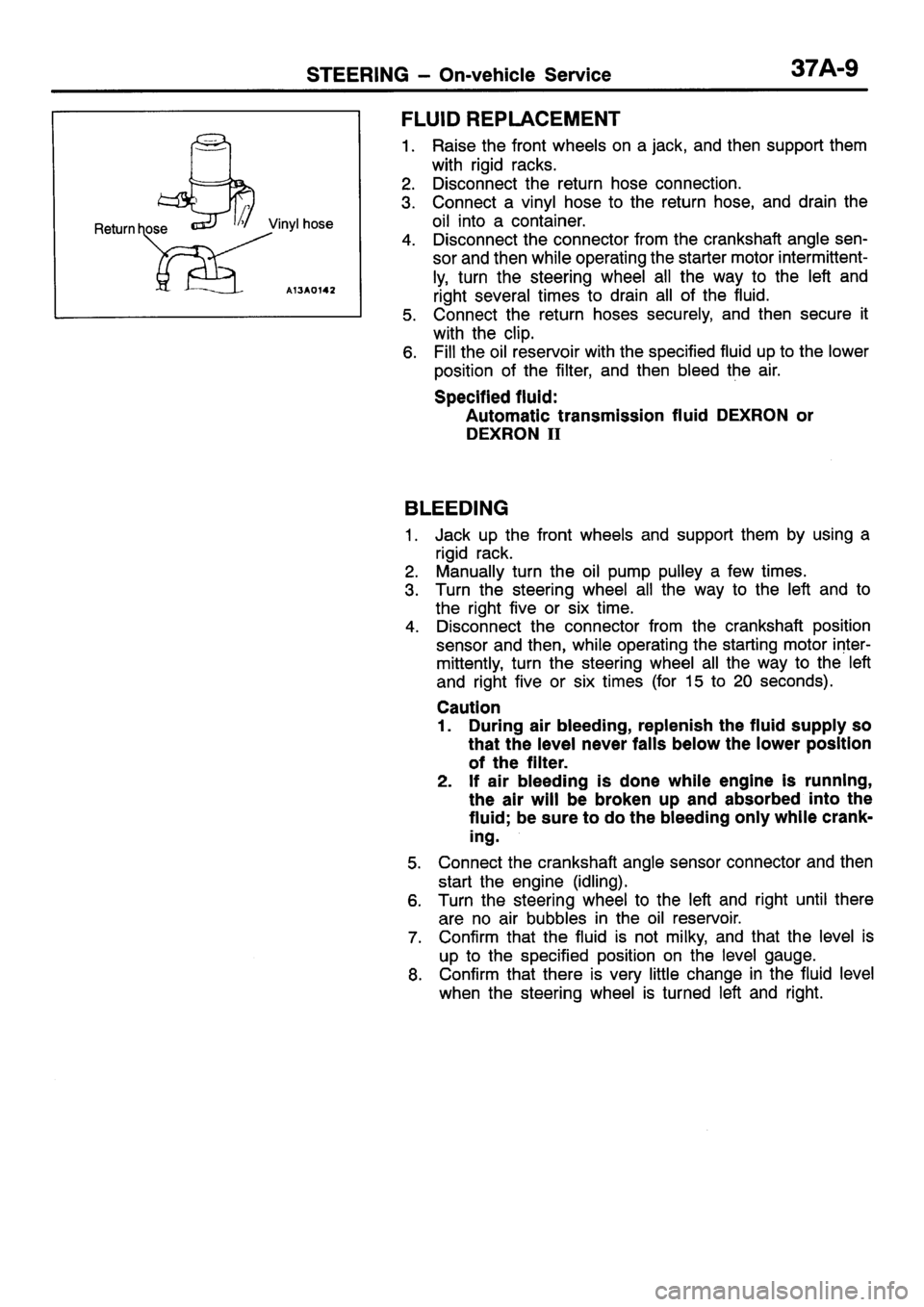 MITSUBISHI SIGMA 1997  Workshop  Service Repair Manual 