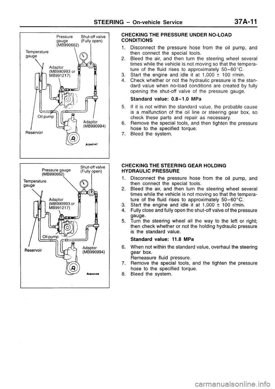 MITSUBISHI SIGMA 1997  Workshop  Service Repair Manual 