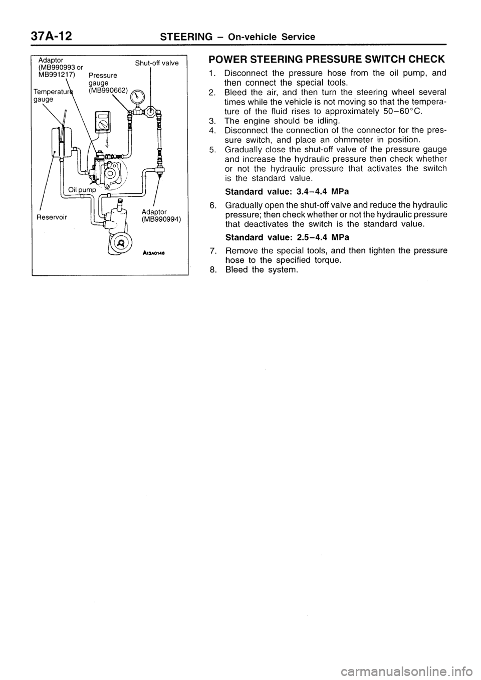 MITSUBISHI SIGMA 1997  Workshop  Service Repair Manual 