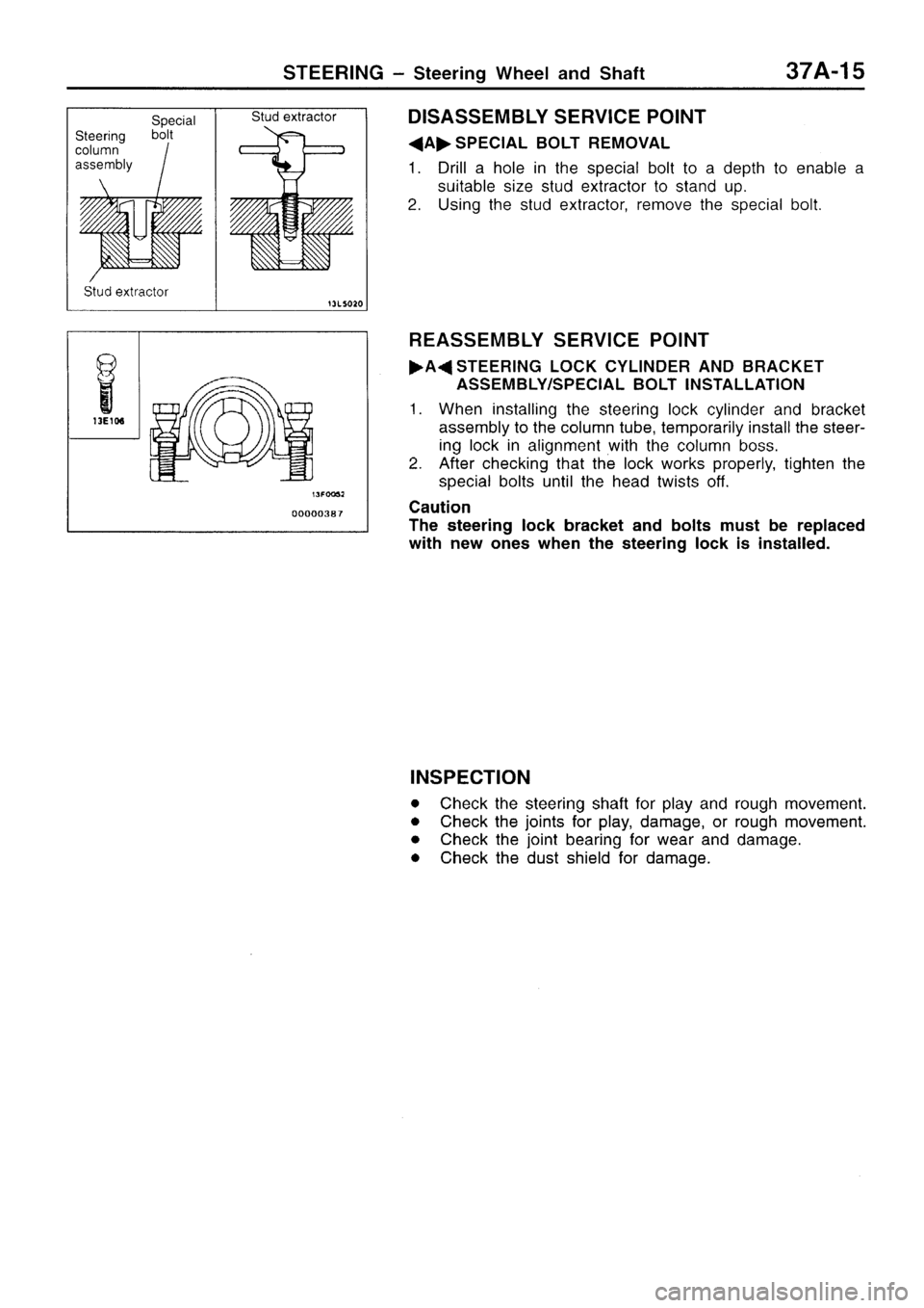 MITSUBISHI SIGMA 1997  Workshop  Service Repair Manual 