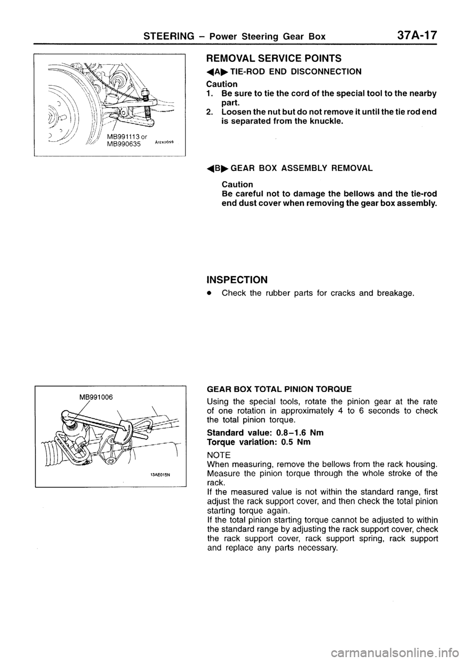 MITSUBISHI SIGMA 1997  Workshop  Service Repair Manual 