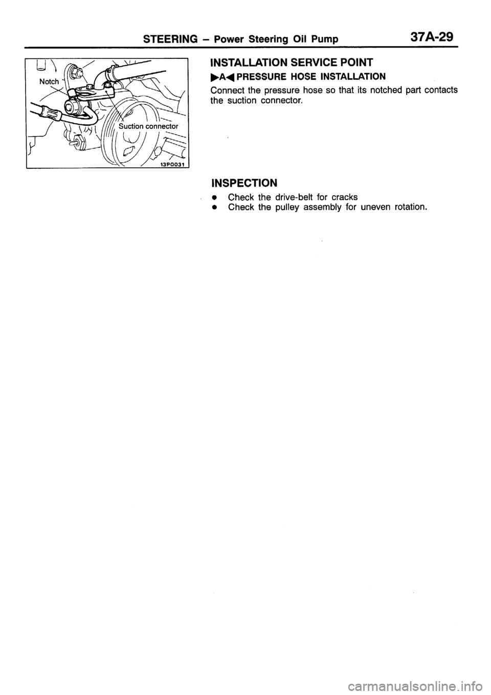 MITSUBISHI SIGMA 1997  Workshop  Service Repair Manual 