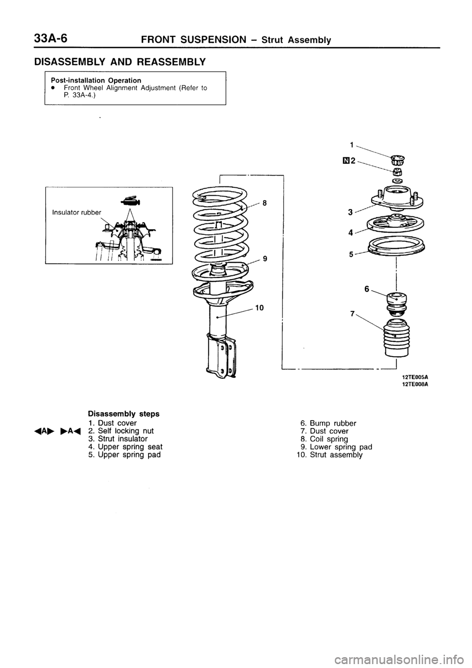 MITSUBISHI SIGMA 1997  Workshop  Service Repair Manual 