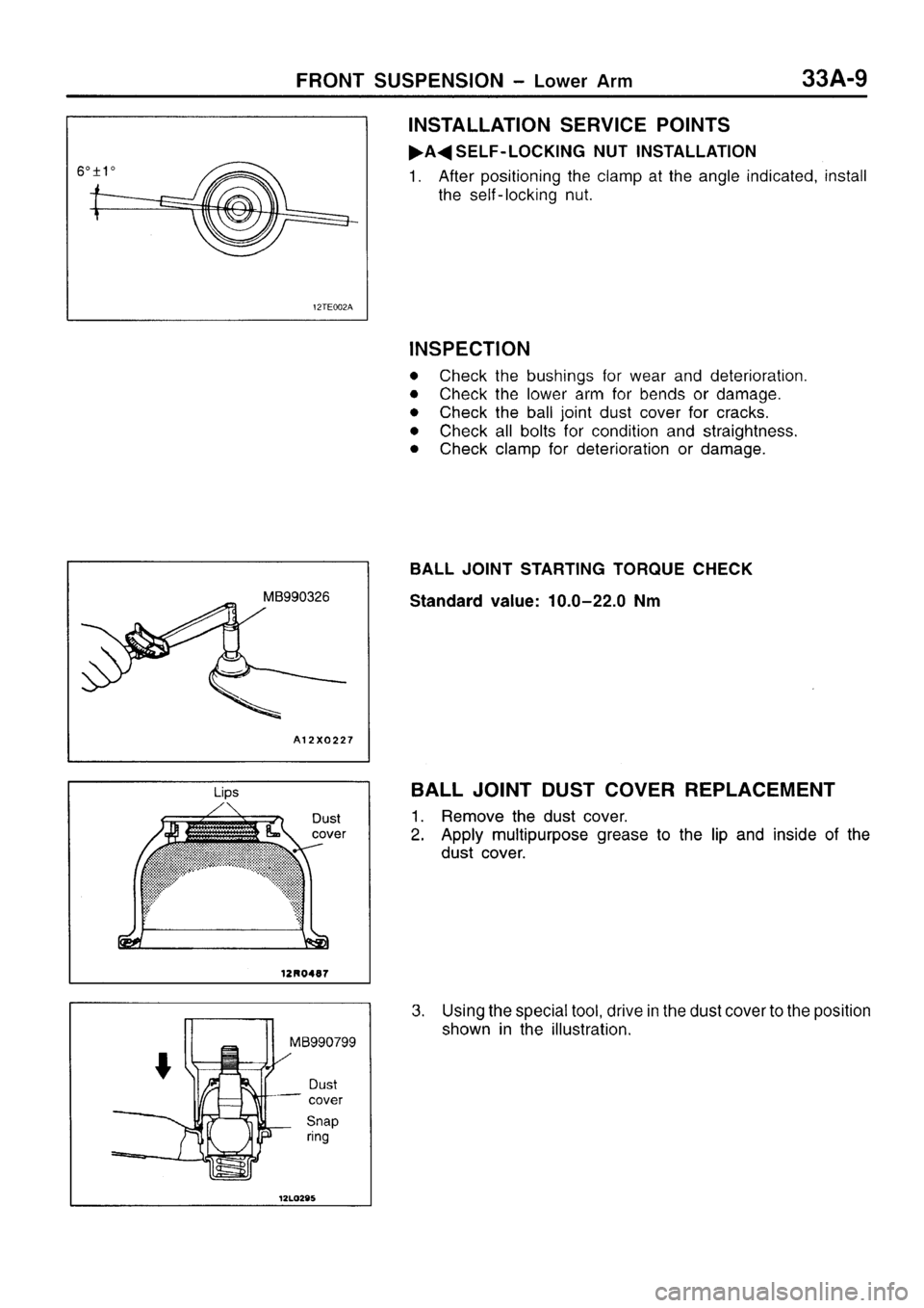 MITSUBISHI SIGMA 1997  Workshop  Service Repair Manual 
