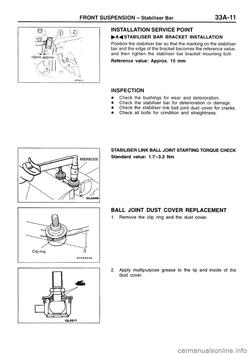 MITSUBISHI SIGMA 1997  Workshop  Service Repair Manual 