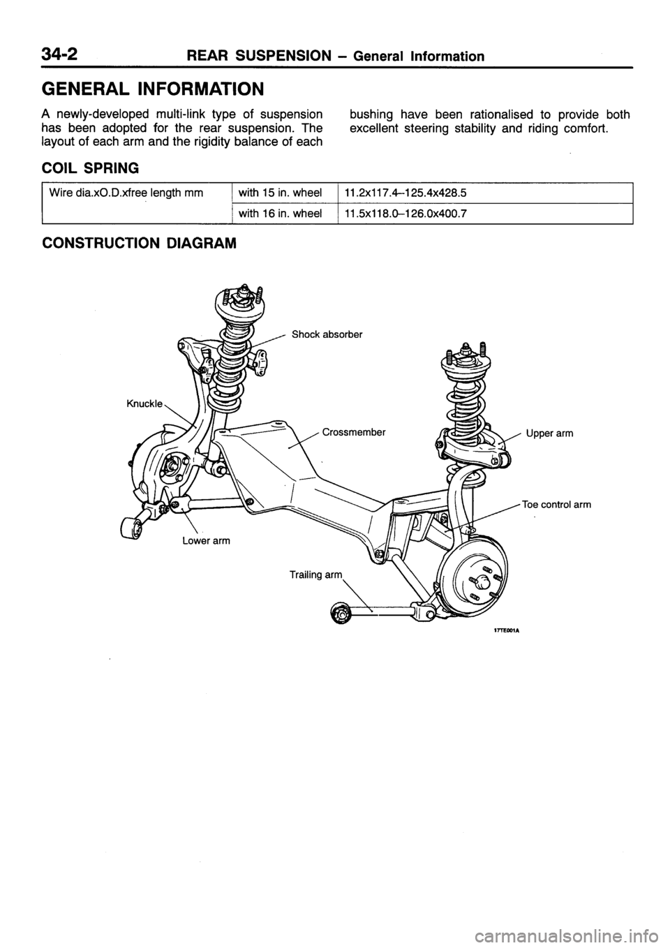 MITSUBISHI SIGMA 1997  Workshop  Service Repair Manual 